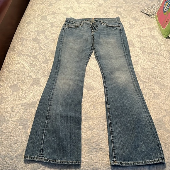 7 For All Mankind Bootcut Jeans - Size 25 - Picture 12 of 14
